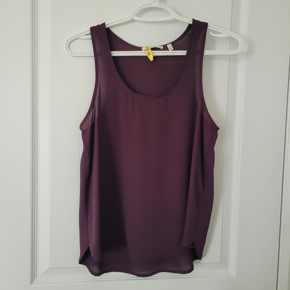 Purple Sleeveless Top